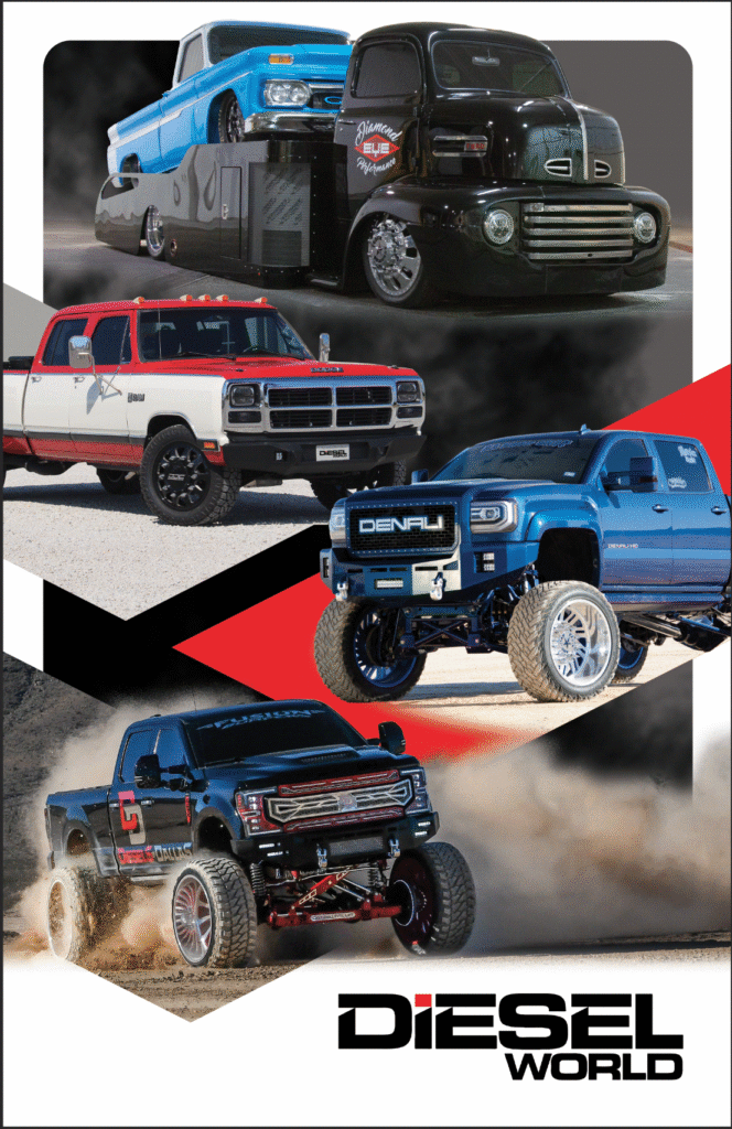 Engaged Media Diesel World poster design