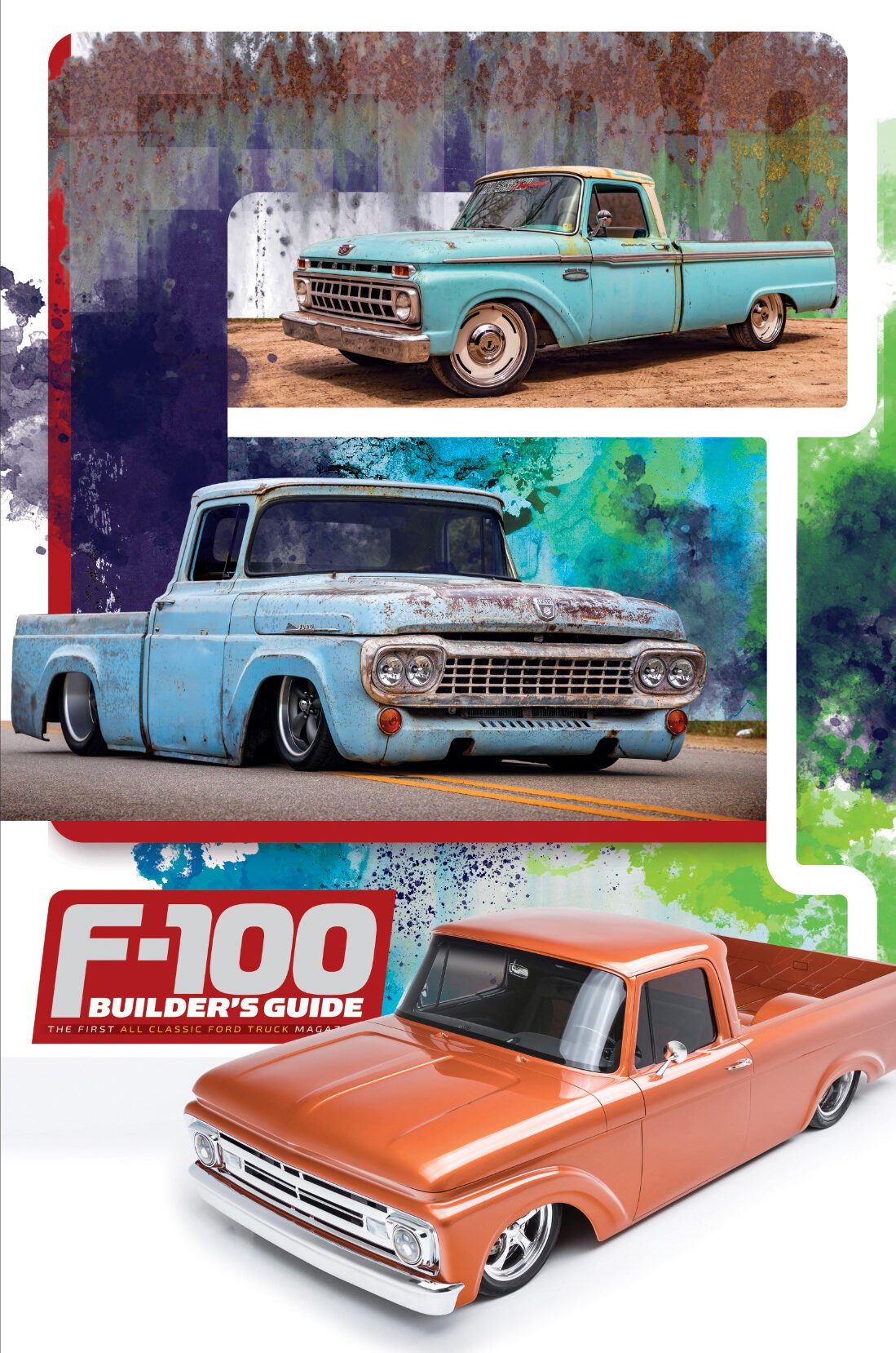 F-100 Builder's Guide poster for Engaged Media